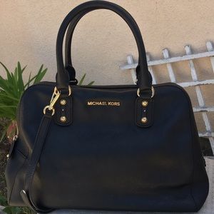 Micheal Kors Black Satchel Crossbody